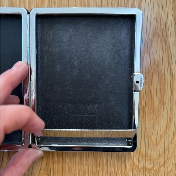 Vintage Authentic Dunhill Black Leather Cigarette Case - Picture 4 of 5